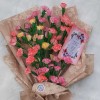 Buchet Alexia – 5 fire garofițe  