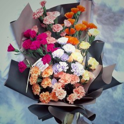 Buchet Alexia – 7 fire garofițe  
