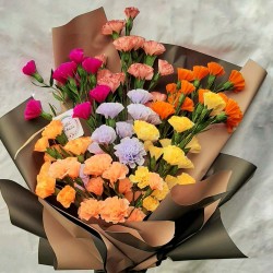 Buchet Alexia – 7 fire garofițe  